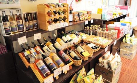 写真:売店
