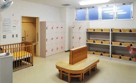 写真:脱衣場